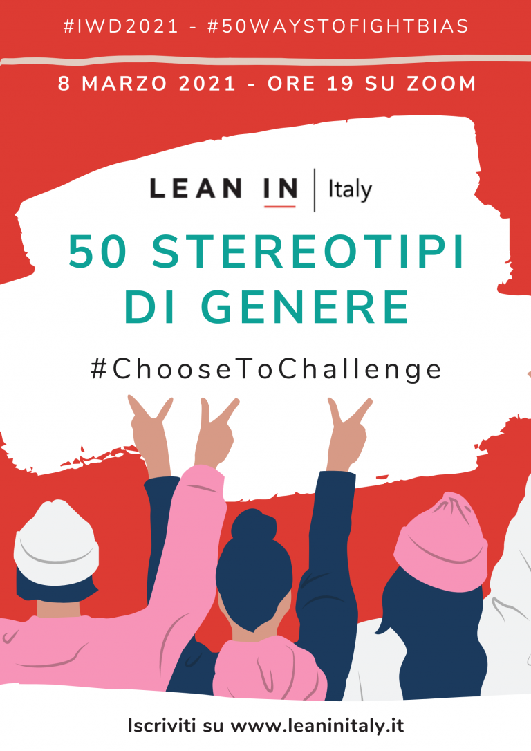 Read more about the article 50 stereotipi di genere – Incontro online per la Festa internazionale della donna 2021